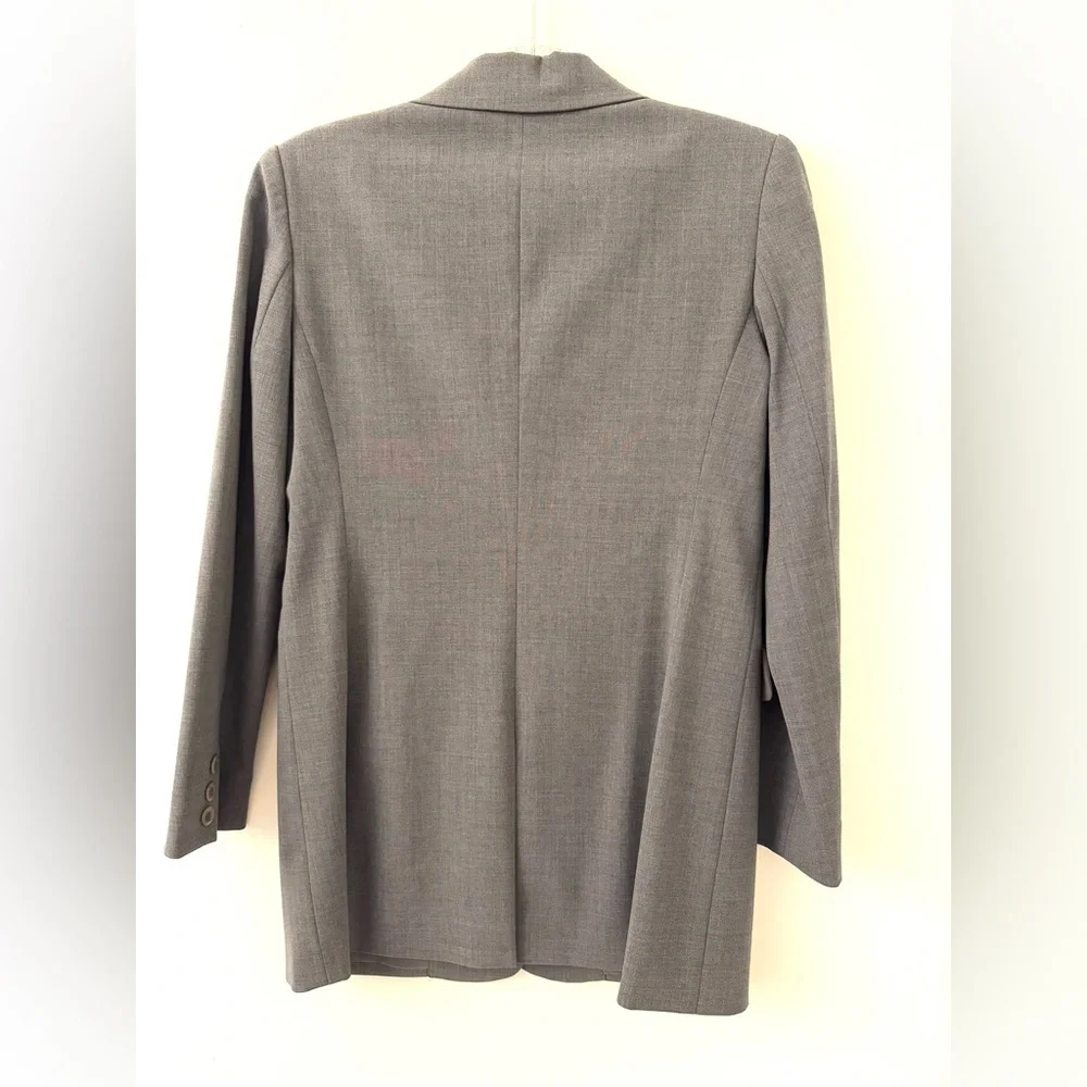 Talbots Gray Women's Blazer Size 2 Petite - Picture 2 of 8